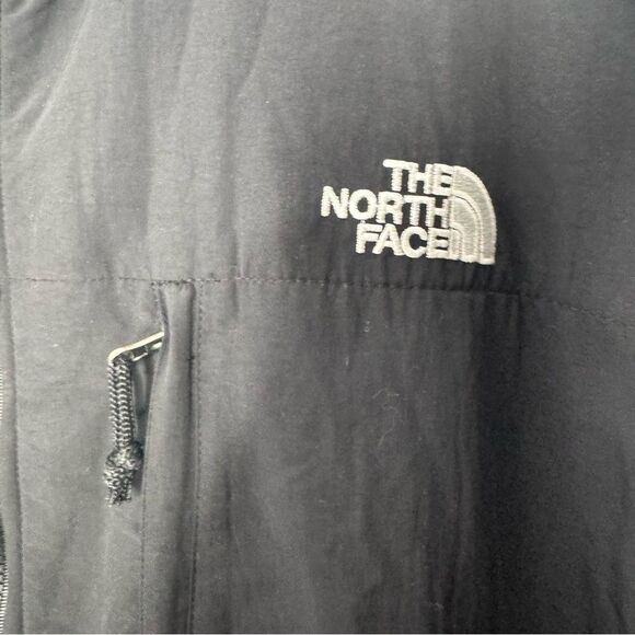 The North Face navy and black zip up jacket size 2X - Picture 3 of 5